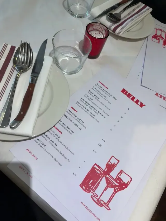 BookNoFees: Restoran – Belly – London – Trbuh, fotografija 3