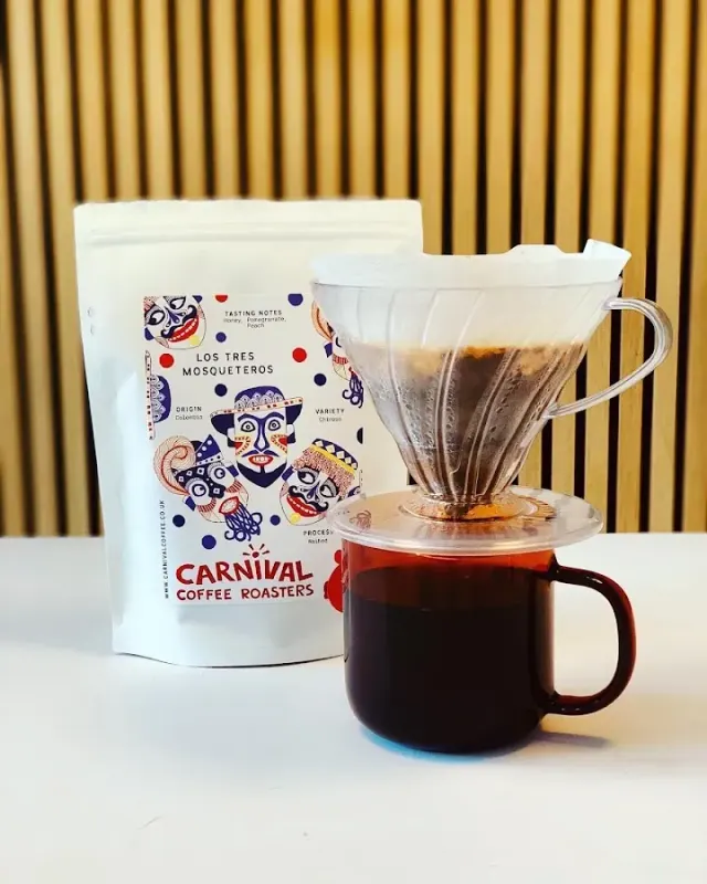 BookNoFees: kafić – Carnival Coffee Roasters – London – Karnival pržionica kave, fotografija 2