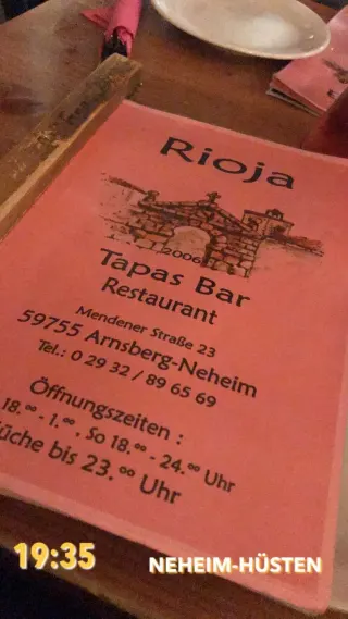 Restoran – BookNoFees: fotografija autora Valentina Pfenning iz recenzije mjesta Rioja Tapas-Bar
