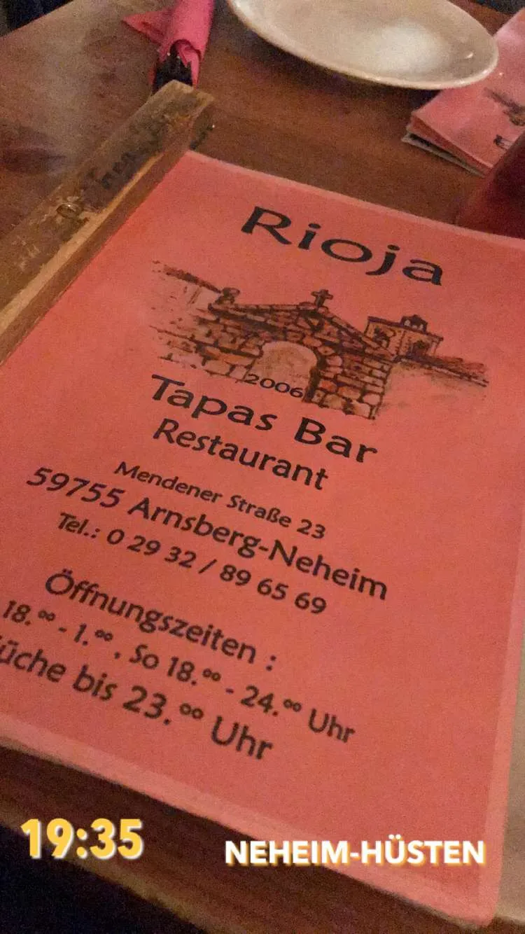 BookNoFees: Restoran – Rioja Tapas-Bar – Arnsberg-Neheim – Rioja Tapas Bar, fotografija 1