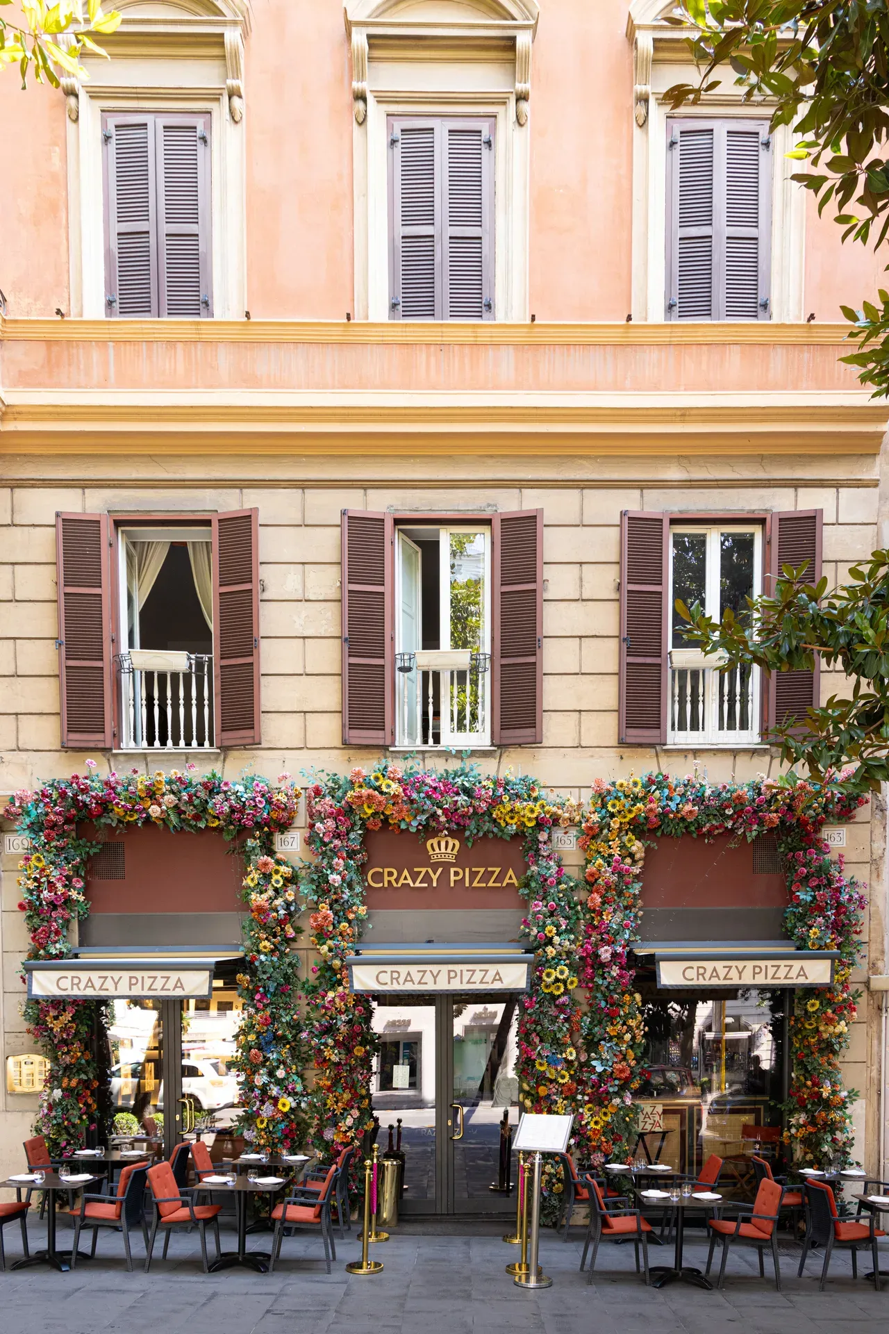 BookNoFees: Restoran – Crazy Pizza – Rome – Luda pizza, fotografija 1