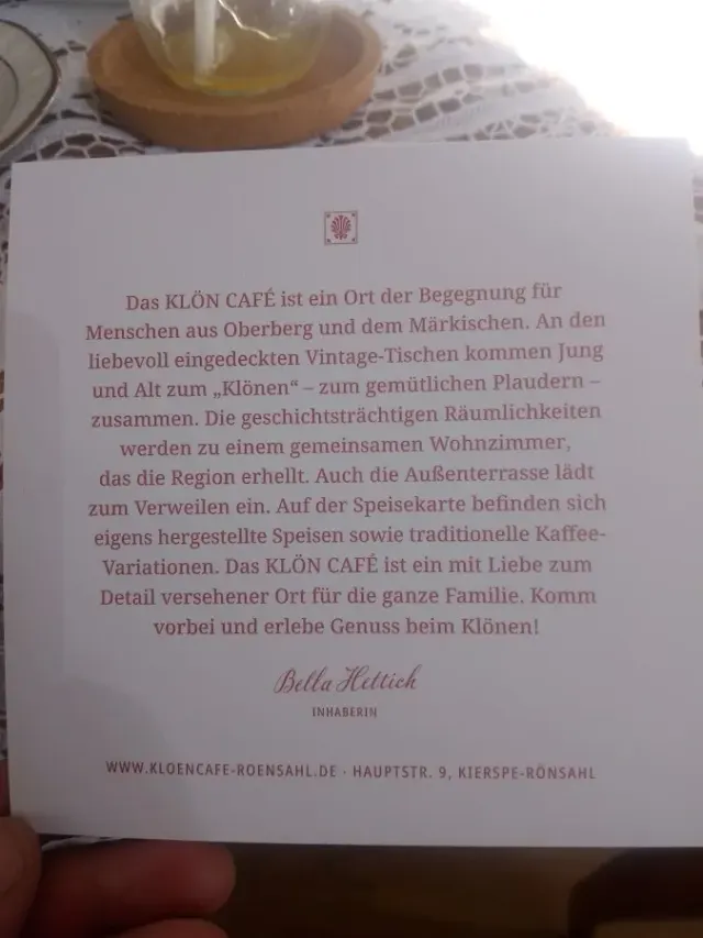 BookNoFees: Restoran – Klön Café Rönsahl – Kierspe – Klön Café Rönsahl, fotografija 2