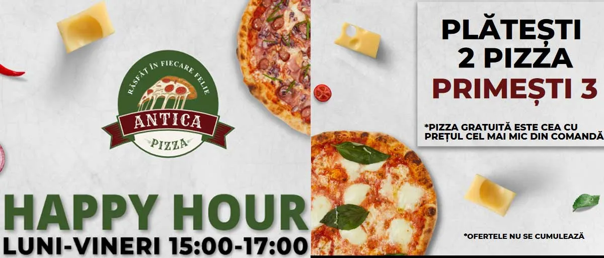 BookNoFees: Restoran – Antica Pizza – Bucharest – Antika Pizza, fotografija 1