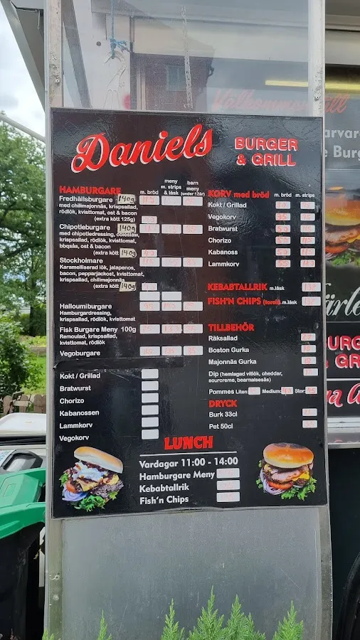 BookNoFees: Bar s grickalicama – Daniels Burger & Grill – Stockholm – Danielov Burger i Grill, fotografija 3