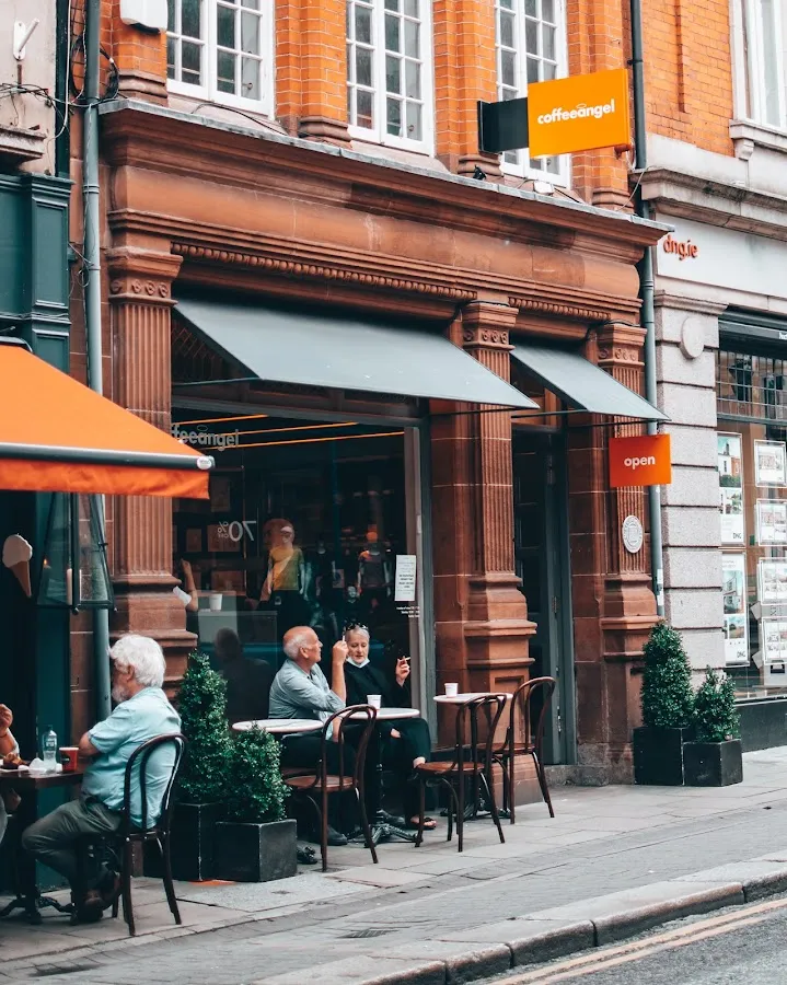 BookNoFees: kafić – Coffee Angel – Dublin – Anđeo kave, fotografija 1