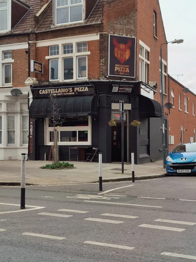 BookNoFees: Restoran – Castellano's Pizza – London – Pizza Castellano, fotografija 1
