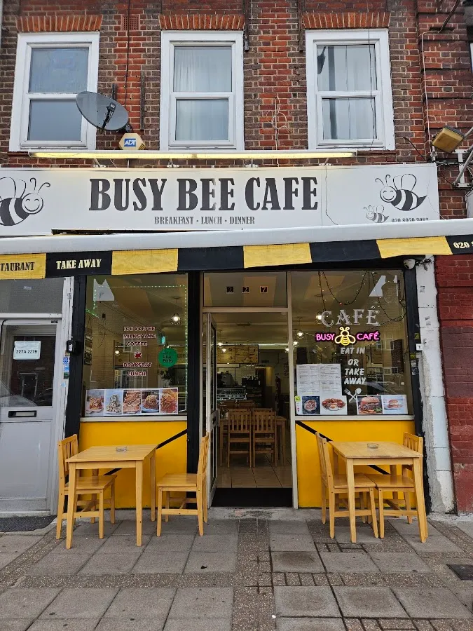 BookNoFees: kafić – Busy Beez Cafe – London – Zauzete pčelice kafić, fotografija 1