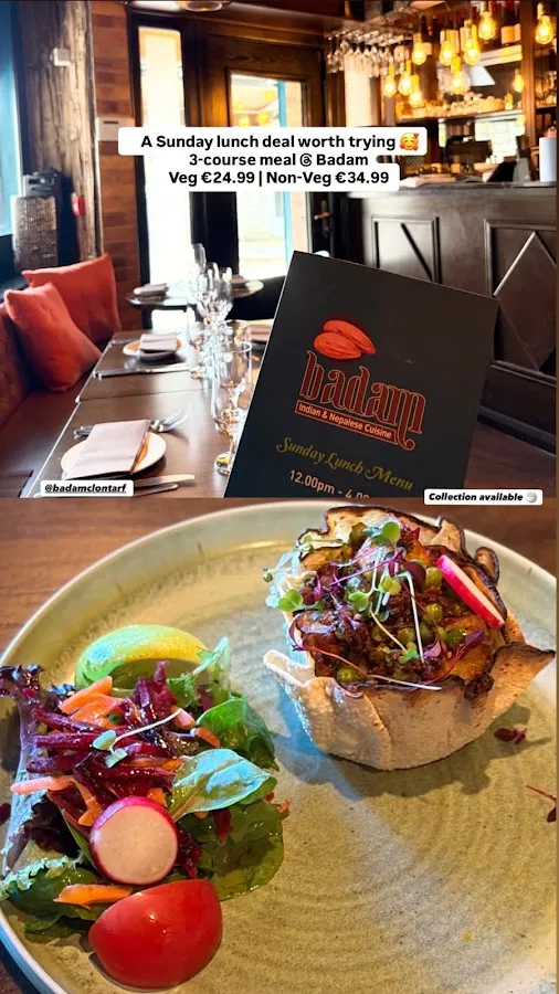 BookNoFees: Restoran – Badam Indian and Nepalese Cuisine – Dublin – Badam indijska i nepalska kuhinja, fotografija 2