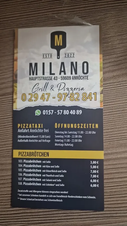 BookNoFees: Restoran – Milano – Anröchte – Milano, fotografija 2