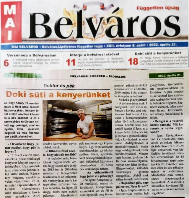 BookNoFees: Pekara – Doktor & Pék Pékség – Budapest – Doktor & Pék Pekara, fotografija 2