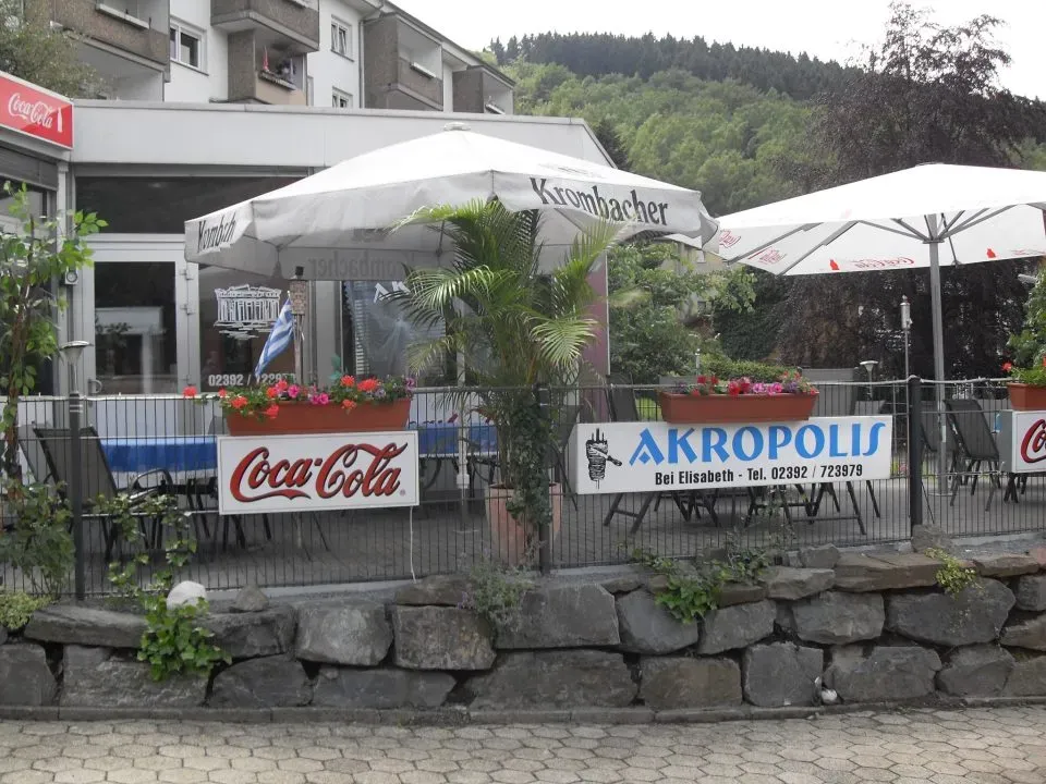 BookNoFees: Bar s grickalicama – Akropolis Grill bei Elizabeth – Werdohl – Akropolis Grill kod Elizabeth, fotografija 1