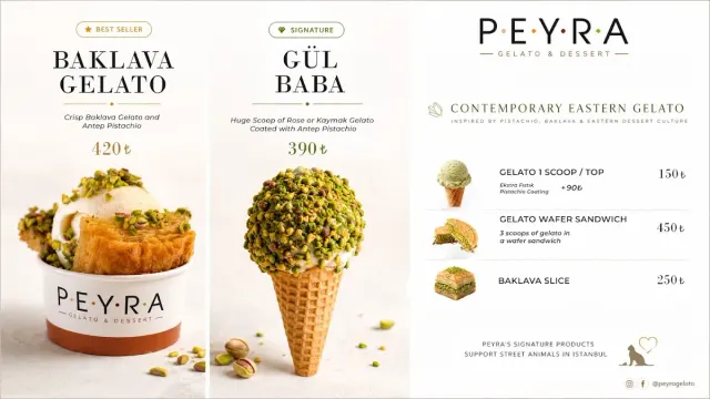BookNoFees: Sladoled – Peyra Gelato – Istanbul – Peyra sladoled, fotografija 3