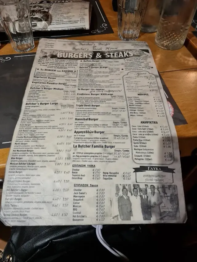 BookNoFees: Restoran – Butcher's Burger – Athens – Mesarski burger, fotografija 3