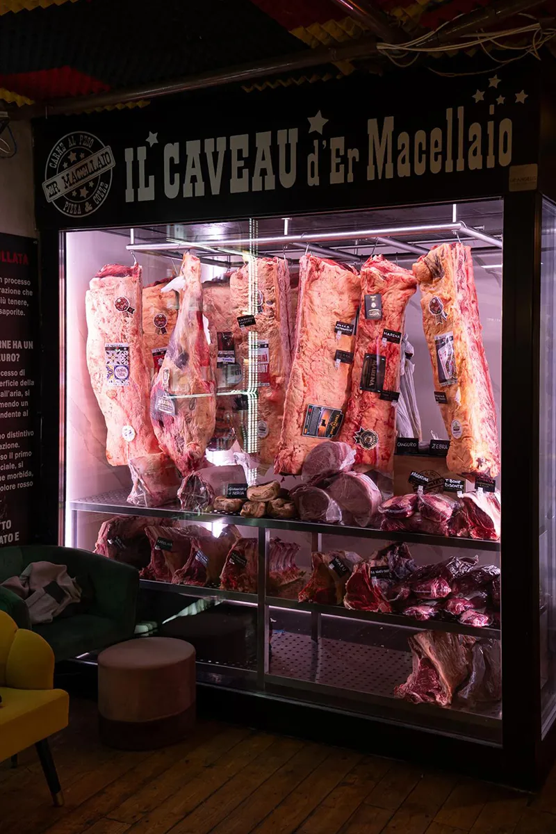 BookNoFees: Restoran – Er Macellaio – Rome – Mesar, fotografija 1
