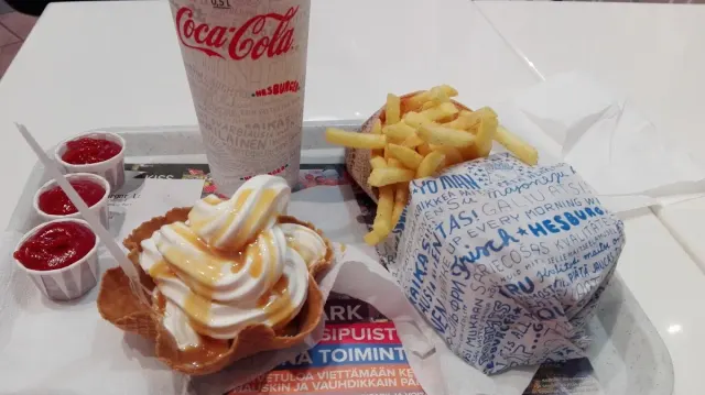 BookNoFees: Bar s grickalicama – Hesburger – Helsinki – Hesburger, fotografija 2