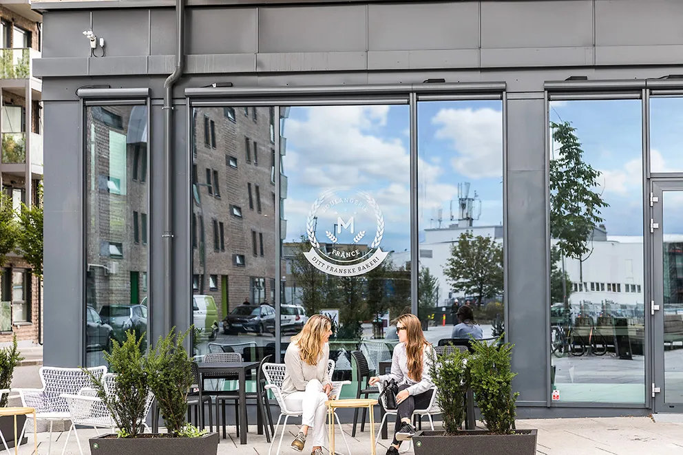 BookNoFees: kafić – Boulangerie M – Oslo – M pekara, fotografija 1