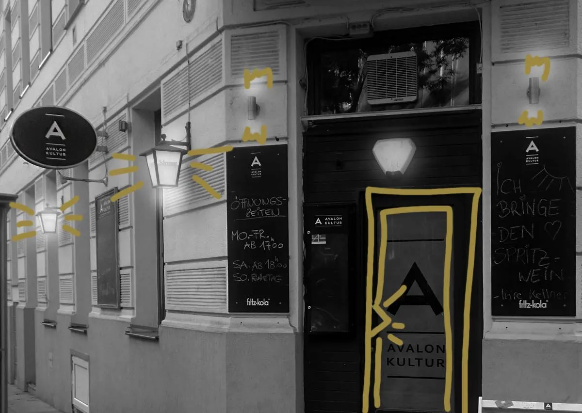 BookNoFees: Restoran – avalon.kultur – Vienna – avalon.kultura, fotografija 1