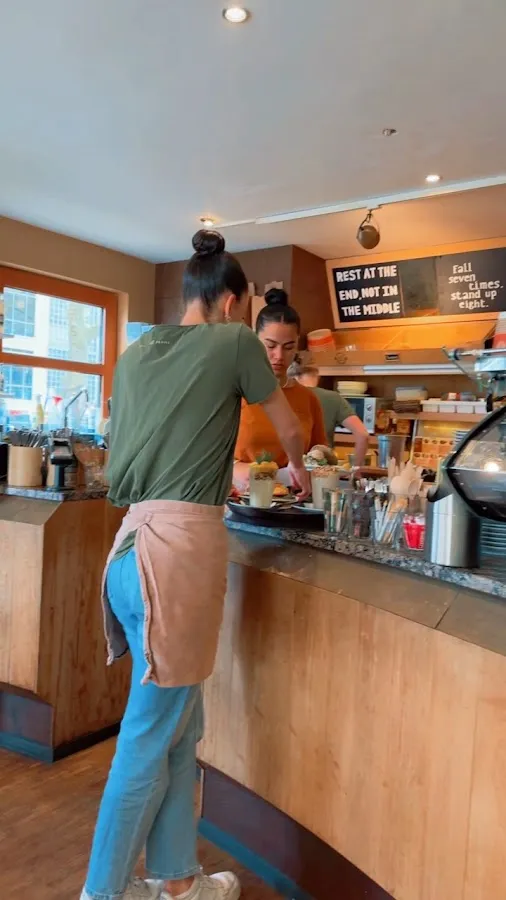 BookNoFees: Restoran – Bagels & Beans – Amsterdam – Bejgels i grah, fotografija 3