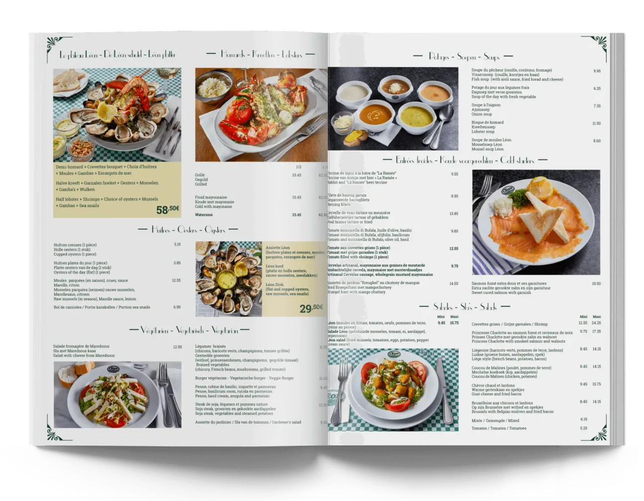 BookNoFees: Restoran – Chez Léon – Brussels – Kod Léona, fotografija 1