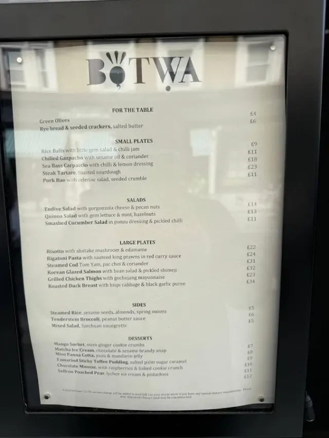BookNoFees: Restoran – Botwa restaurant Notting Hill – London – Restoran Botwa Notting Hill, fotografija 2